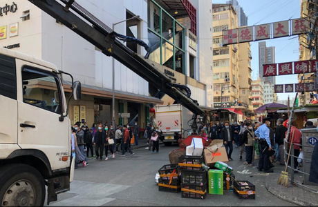 深水埗區北河街街市附近一帶聯合行動2