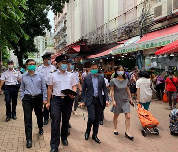 視察區內街道管理情況2