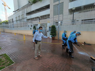 區議員親臨現場