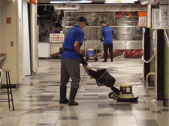 加強清潔公眾街市