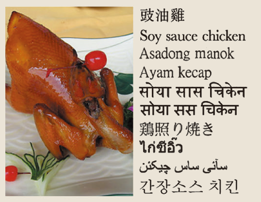 Soy sauce chicken