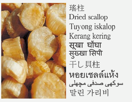 Dried scallop