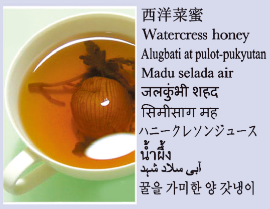 Watercress honey