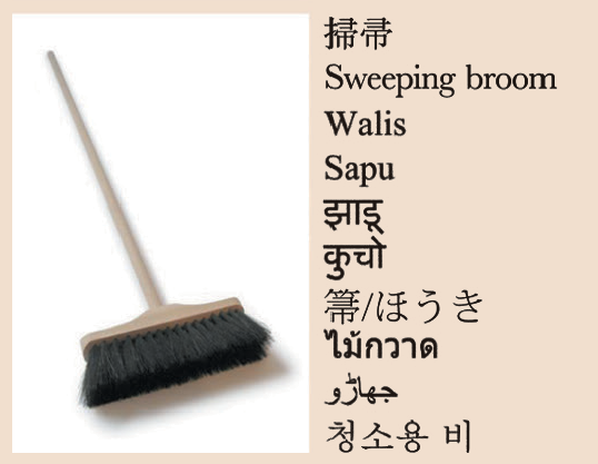 Sweeping broom