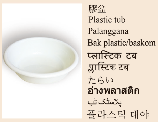 Plastic tub
