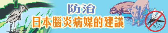 防治日本腦炎病媒的建議